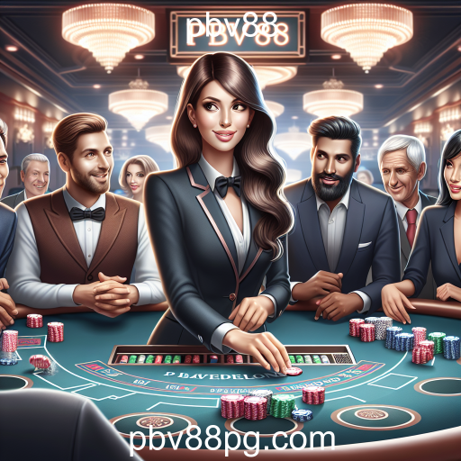 Experiência Imersiva com Jogos Ao Vivo na pbv88